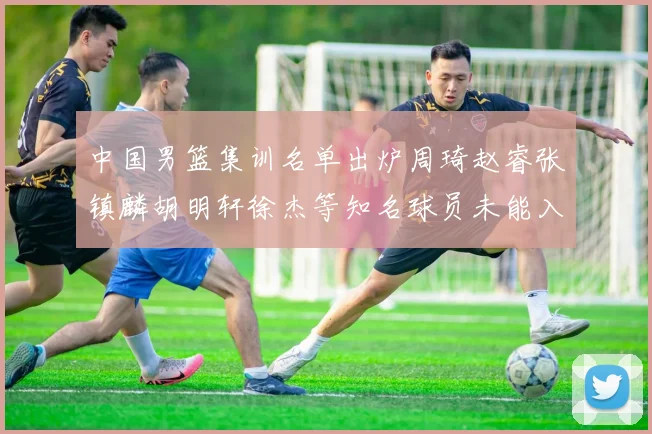 中国男篮集训名单出炉周琦赵睿张镇麟胡明轩徐杰等知名球员未能入选